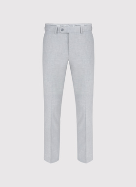 Jasnoszare spodnie ganiturowe