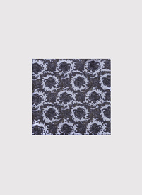 Niebieska poszetka męska paisley