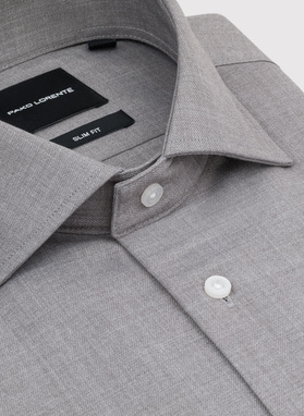 Szara koszula męska