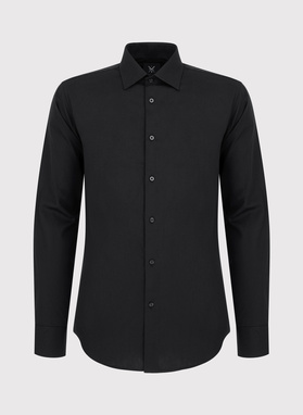 Czarna koszula męska