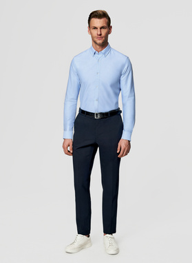 Niebieska koszula męska