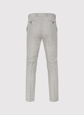 Ślubny garnitur męski w kratkę