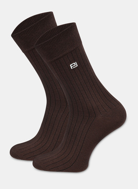 Zestaw skarpet męskich w prążek