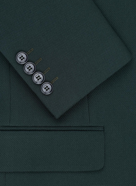 Zielony garnitur męski