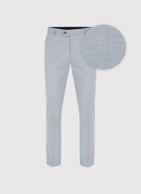 Szary garnitur męski