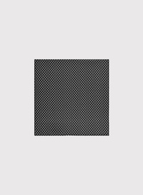 Czarna poszetka z jedwabiu