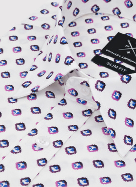 Koszula męska w mikrowzór