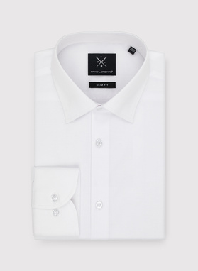 Biała koszula bawełniana