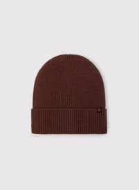 Brązowa czapka męska