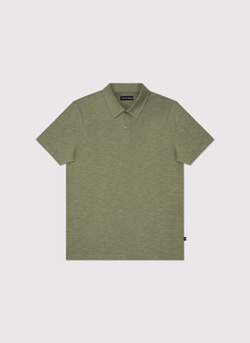 Zielone bawełniane polo