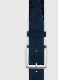 Granatowy pasek męski