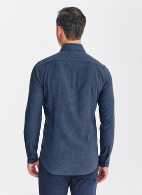 Bawełniana koszula w drobną pepitkę