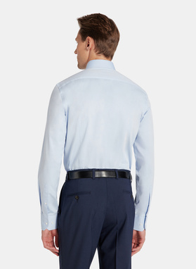 Niebieska koszula męska