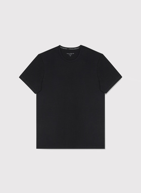 Męski t-shirt w czarnym kolorze, dwupak