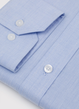 Gładka bawełniana koszula męska