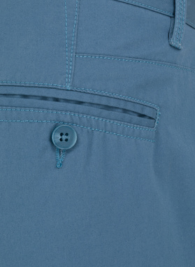 Bawełniane niebieskie szorty męskie