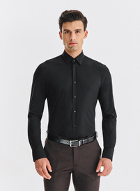 Czarna koszula męska