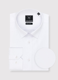 Elegancka biała koszula męska w fasonie Regular