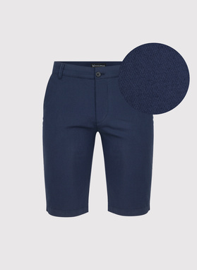 Bawełniane szorty męskie w kolorze granatowym