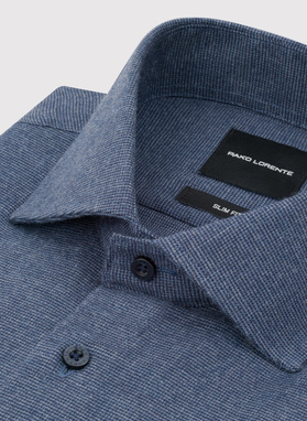 Bawełniana koszula w drobną pepitkę