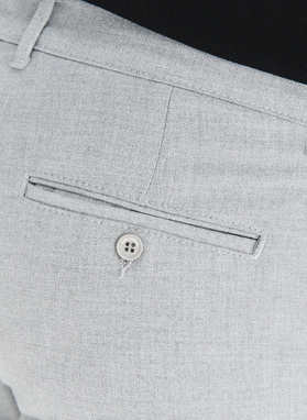 Szare spodnie męskie