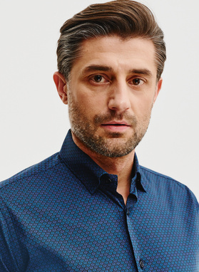 Koszula męska mikrowzór