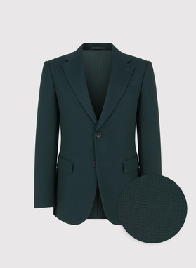 Zielony garnitur męski