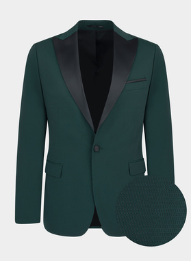 Zielony smoking męski