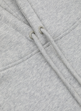 Szara bluza dresowa z kapturem