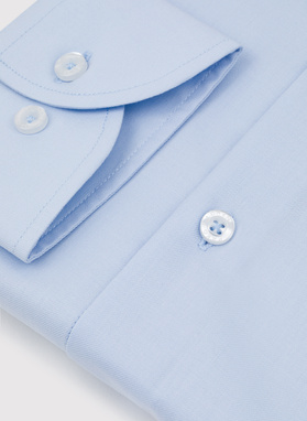 Błękitna koszula bawełniana