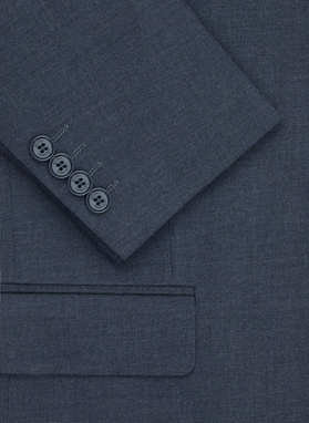 Granatowa marynarka garniturowa