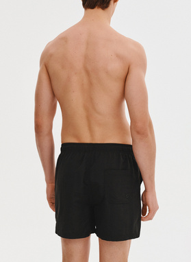 Szorty kąpielowe męskie w czarnym kolorze