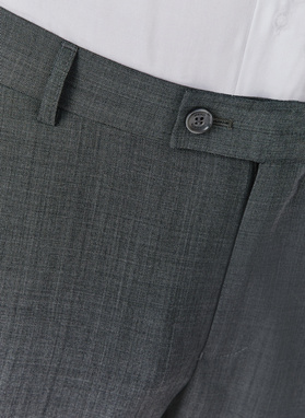Spodnie garniturowe w kolorze szarym