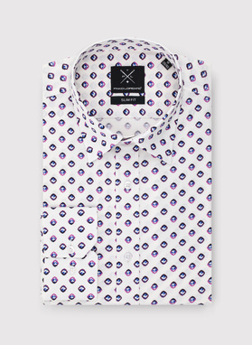 Koszula męska w mikrowzór