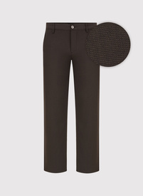 Brązowe spodnie męskie chino