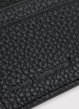 Zestaw męski skórzany portfel plus wizytownik