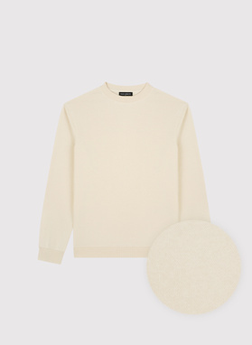 Beżowa bluza dresowa