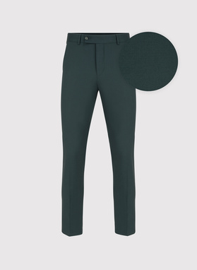 Zielony garnitur męski