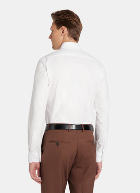 Biała koszula bawełniana