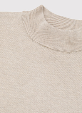 Beżowy półgolf męski