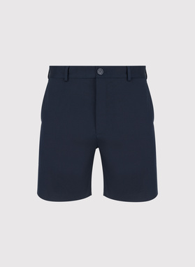 Granatowe szorty męskie z bawełną