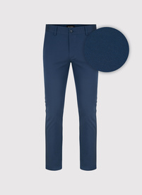 Granatowe spodnie casual