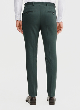 Zielony garnitur męski