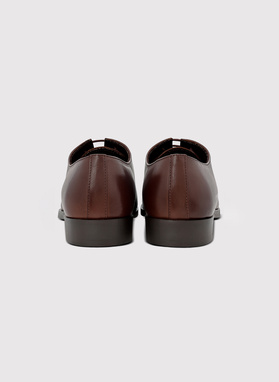 Brązowe półbuty męskie