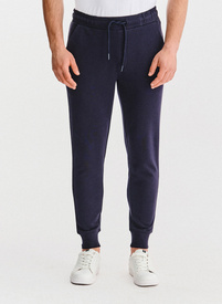 Granatowe spodnie dresowe