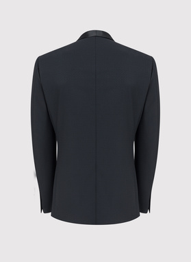 Czarny smoking męski