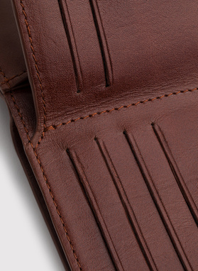 Brązowy portfel męski