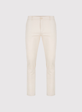 Beżowe spodnie chino