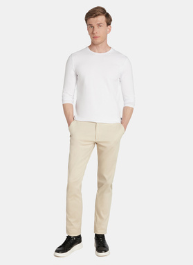 Longsleeve męski w kolorze białym