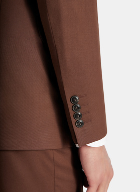 Marynarka garniturowa w kolorze brązowym